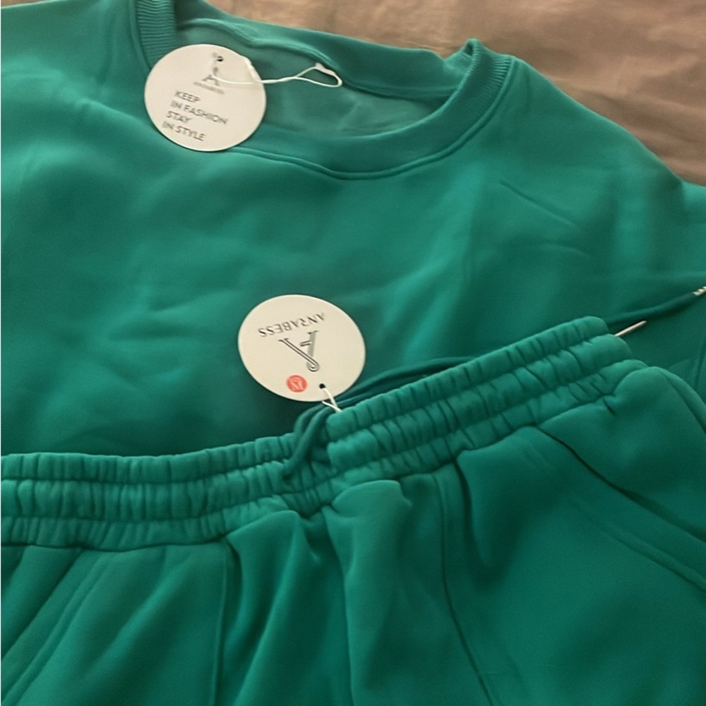 Teal Jogger Set